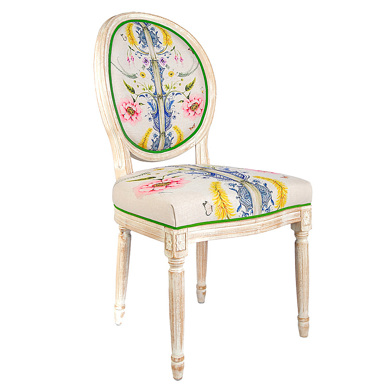 Стул Flower Waltz Stool Бежевый Мульти Стул Flower Waltz Stool Бежевый Мульти в Челябинске | Loft Concept