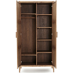 Шкаф из массива сосны с орнаментом "Ёлочка" Geometric Ornament варинант исполнения - 3 | Loft Concept в Челябинске