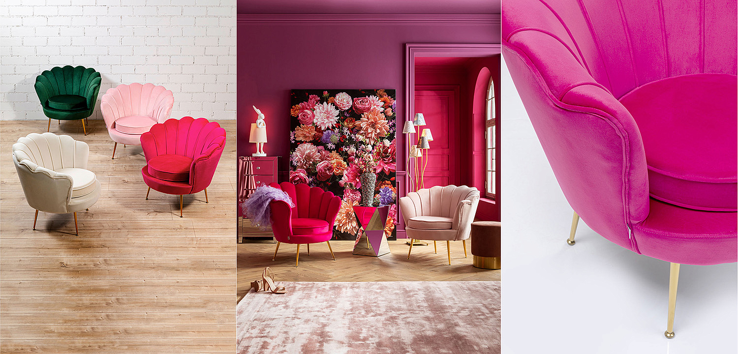 Кресло Bright Pink Meringue Кресло Bright Pink Meringue - Loft-Concept в Челябинске