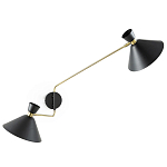 Бра с 2-мя поворотными плафонами Davy Duo Wall Lamp варинант исполнения - 7 | Loft Concept в Челябинске