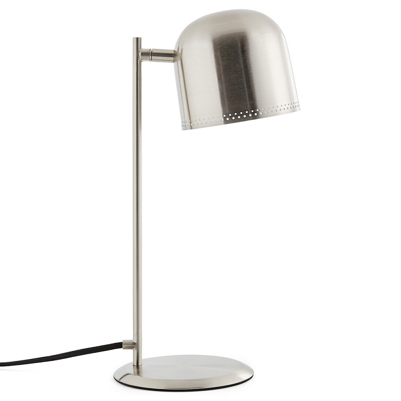 Настольная лампа с регулируемым абажуром Wilona Lighting Никель Настольная лампа с регулируемым абажуром Wilona Lighting Никель в Челябинске | Loft Concept