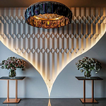 Гипсовая 3D Панель CRYSTAL SYMPHONY A варинант исполнения - 1 | Loft Concept в Челябинске