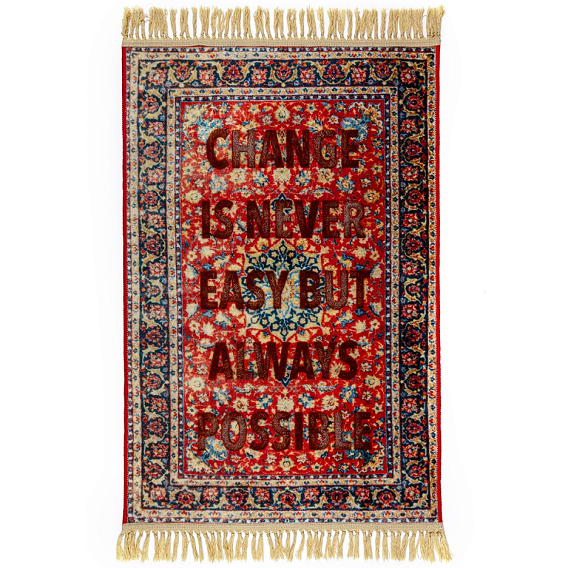 Ковер Seletti Possible Красный Мульти Ковер Seletti Possible Красный Мульти в Челябинске | Loft Concept