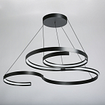 Люстра подвесная светодиодная в виде волнообразной ленты Ribbon Vortex варинант исполнения - 4 | Loft Concept в Челябинске