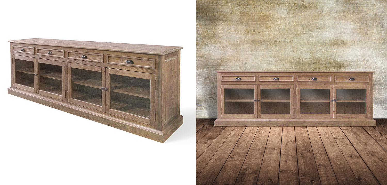 Комод Hakon Provence HARMONIE Natural Patina long Комод Hakon Provence HARMONIE Natural Patina long - Loft-Concept в Челябинске