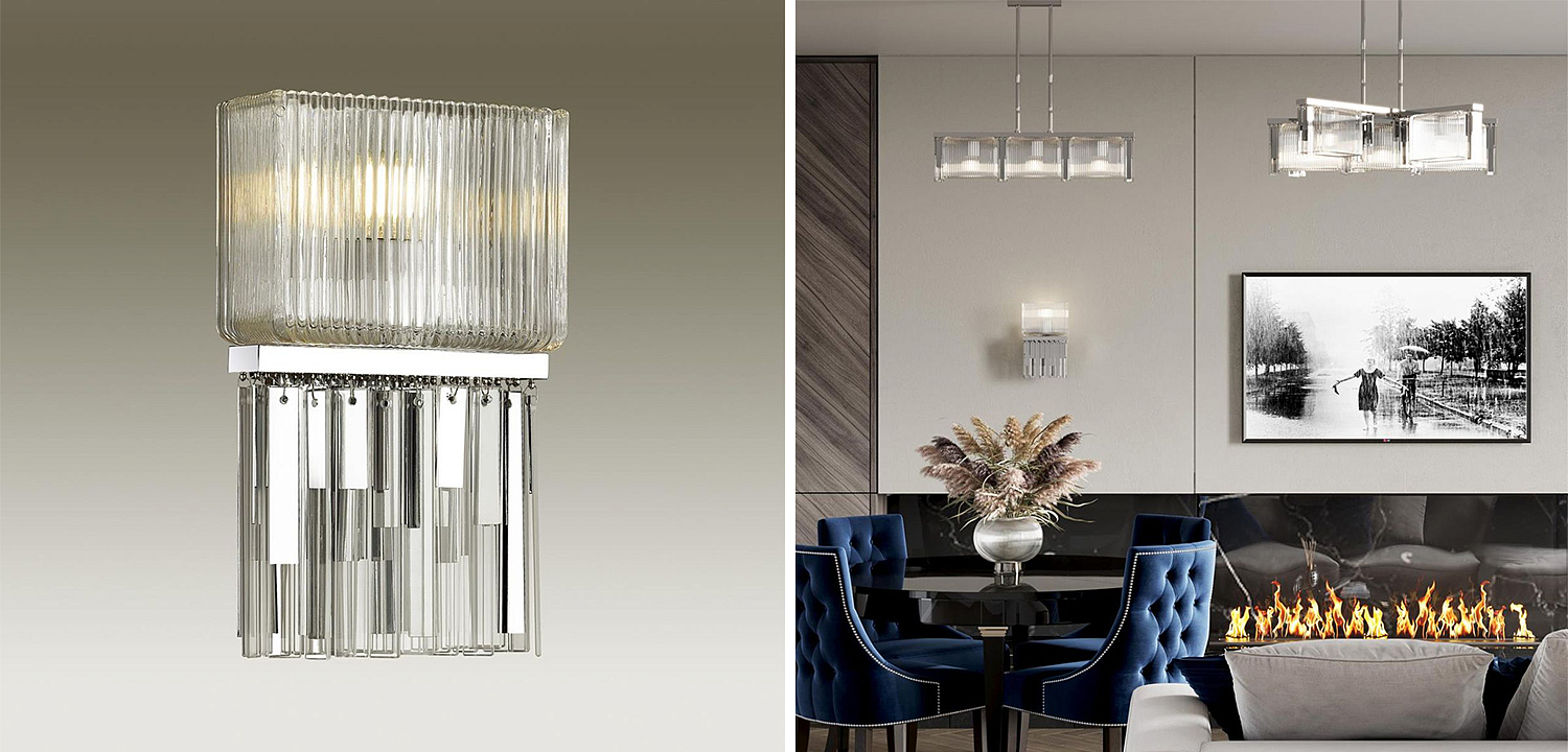 Бра Madelen Chrome Wall Lamp Бра Madelen Chrome Wall Lamp - Loft-Concept в Челябинске