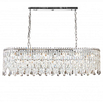 Люстра овальная с хрустальными подвесками Roul Crystal Light варинант исполнения - 5 | Loft Concept в Челябинске