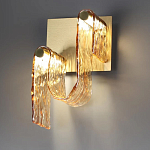 Бра волнистой формы из фактурного стекла Wave варинант исполнения - 7 | Loft Concept в Челябинске