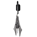 Бра черного цвета с плафоном из рельефного стекла Glass Pod варинант исполнения - 7 | Loft Concept в Челябинске