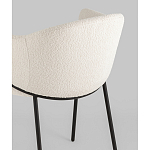 Стул Brace букле белый варинант исполнения - 3 | Loft Concept в Челябинске