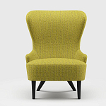 Мебельная ткань Шенилл горчичный цвет 142 см T4-62 варинант исполнения - 7 | Loft Concept в Челябинске