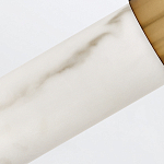 Бра для ванных комнат вертикальное с вытянутым плафоном из алебастра Hinkley варинант исполнения - 6 | Loft Concept в Челябинске