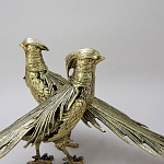 Статуэтка бронзовая пара Фазаны Bronze Birds варинант исполнения - 1 | Loft Concept в Челябинске