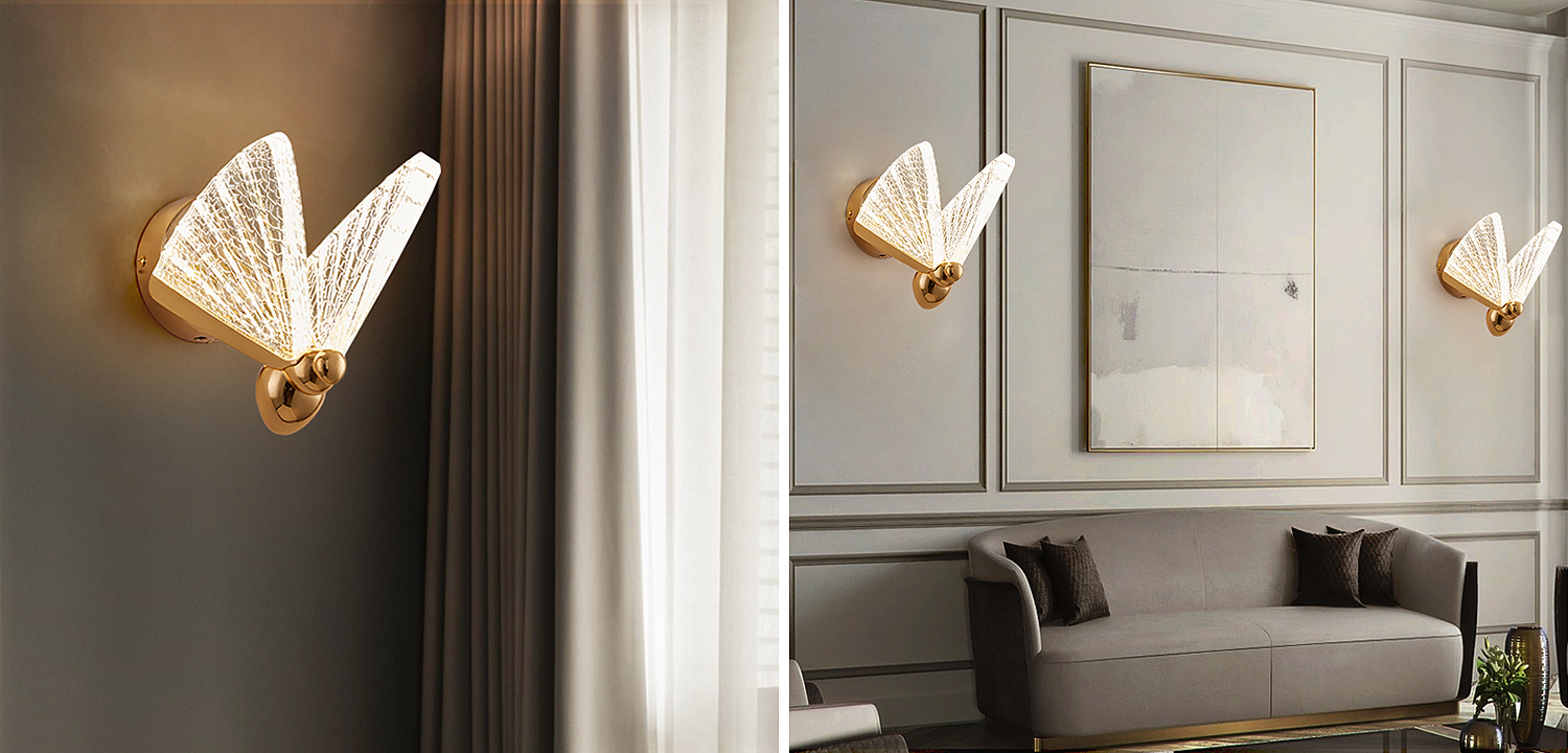 Бра Butterfly Wall Lamp A Бра Butterfly Wall Lamp A - Loft-Concept в Челябинске