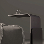 Stolik 90 Журнальный столик из шпона ясеня с чёрной эмалью варинант исполнения - 1 | Loft Concept в Челябинске