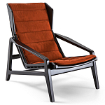 Дизайнерское кресло с подлокотниками из массива дерева Gio Ponti D.156.3 Armchair варинант исполнения - 1 | Loft Concept в Челябинске