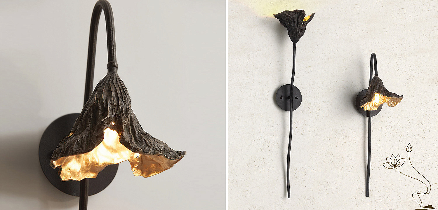 Настенный светильник Увядший Лотос Withering Lotus Lamp I Настенный светильник Увядший Лотос Withering Lotus Lamp I - Loft-Concept в Челябинске