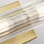 Бра горизонтальное с рифленым стеклянным плафоном Kichler варинант исполнения - 3 | Loft Concept в Челябинске