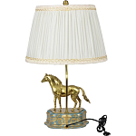 Настольная лампа из фарфора Лошадь Frodi варинант исполнения - 2 | Loft Concept в Челябинске