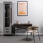 Стол рабочий в стиле лофт с ящиком и нишей для хранения Urban Style Space 2 варинант исполнения - 7 | Loft Concept в Челябинске