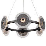 Люстра с плафонами из фактурного двойного стекла Heterochromia варинант исполнения - 2 | Loft Concept в Челябинске