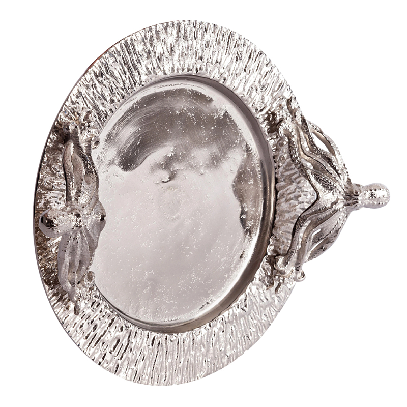 Поднос Mirror Surface Nickel Никель Поднос Mirror Surface Nickel Никель в Челябинске | Loft Concept