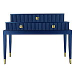 Премиальная Консоль с тремя ящиками Elsa Dreams Blue варинант исполнения - 4 | Loft Concept в Челябинске