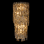 Бра с каскадом из прозрачного хрусталя и корпусом золотого цвета Constant Sparks варинант исполнения - 1 | Loft Concept в Челябинске