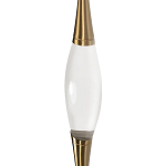 Подвесной светильник с хрустальным плафоном и бронзовым основанием Renee Glass Drops  варинант исполнения - 4 | Loft Concept в Челябинске