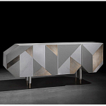 Комод с фасадом из геометрических фигур Coleccion Alexandra варинант исполнения - 2 | Loft Concept в Челябинске