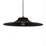 Подвесной вязаный черный светильник «Токио»  варинант исполнения - 1 | Loft Concept в Челябинске