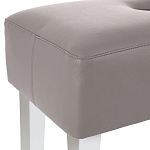 Мягкий пуф на белых ножках Winton Pouf варинант исполнения - 10 | Loft Concept в Челябинске