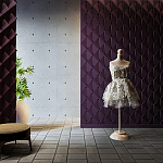 Гипсовая 3D Панель ORIGAMI варинант исполнения - 1 | Loft Concept в Челябинске