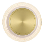 Бра круглое золото/прозрачный Plumpness LED 7 варинант исполнения - 3 | Loft Concept в Челябинске