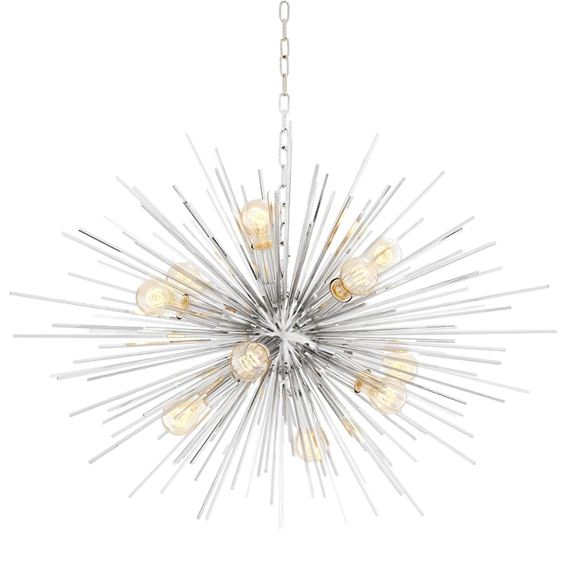 Люстра Chandelier Boivin Nickel Никель Люстра Chandelier Boivin Nickel Никель в Челябинске | Loft Concept