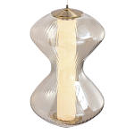 Бра светодиодное с стеклянным волнообразным плафоном Amphora of Light варинант исполнения - 4 | Loft Concept в Челябинске