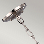 Подвесной светильник со стальным плафоном и белым матовым стеклянным шаром Feiss варинант исполнения - 3 | Loft Concept в Челябинске