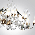 Люстра с декоративными птицами Ganthea D 93 см варинант исполнения - 3 | Loft Concept в Челябинске