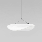 Подвесной светильник с белым тканевым плафоном в форме облака Crystal Cloud Junction варинант исполнения - 6 | Loft Concept в Челябинске