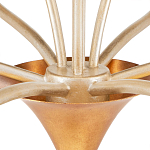 Люстра с плафонами в виде цветов Golden Bird of Paradise варинант исполнения - 2 | Loft Concept в Челябинске