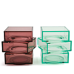 Стол журнальный в форме кубов Acrylic Furniture Lumina Mint Breeze варинант исполнения - 5 | Loft Concept в Челябинске