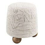 Пуф Wakonda ножки с деревянными шариками  варинант исполнения - 2 | Loft Concept в Челябинске