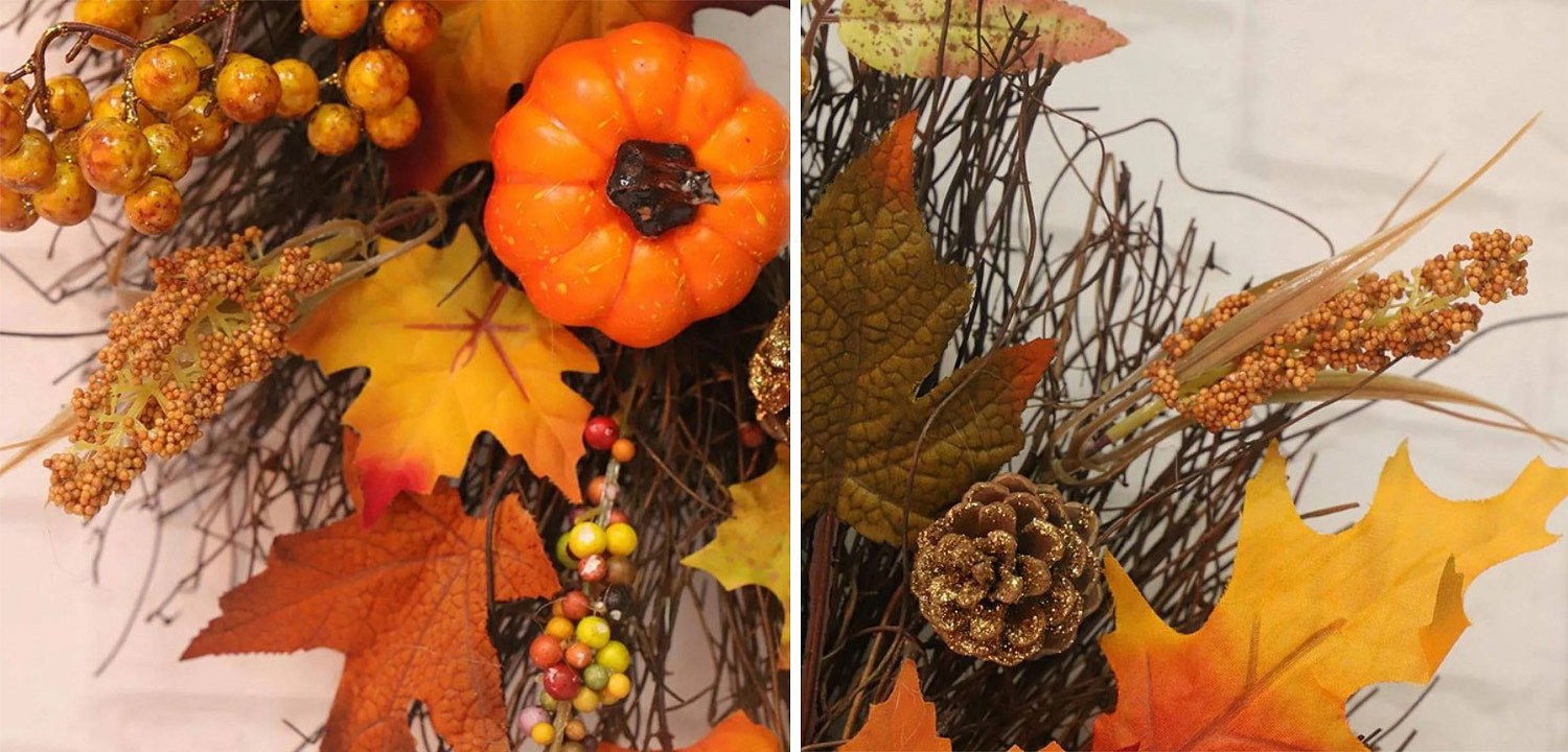 Аксессуар на стену Halloween Wreath Аксессуар на стену Halloween Wreath - Loft-Concept в Челябинске
