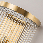 Бра с золотистым основанием и прозрачными трубками Nembus варинант исполнения - 2 | Loft Concept в Челябинске