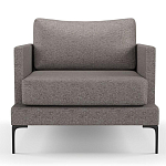 Мебельная ткань Шенилл серый цвет 138 см T4-32 варинант исполнения - 5 | Loft Concept в Челябинске