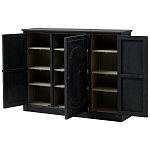 Комод деревянный Ildefonso Black Chest of Drawers варинант исполнения - 2 | Loft Concept в Челябинске