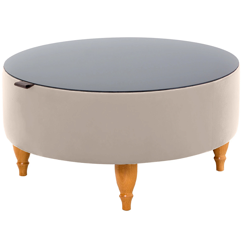 Круглый журнальный стол Garner Round Coffee Table Light Мульти Круглый журнальный стол Garner Round Coffee Table Light Мульти в Челябинске | Loft Concept