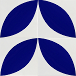 Дизайнерская плитка с узором Лепесток варинант исполнения - 2 | Loft Concept в Челябинске