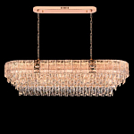 Люстра овальная с каскадом из прозрачного хрусталя Constant Sparks варинант исполнения - 2 | Loft Concept в Челябинске