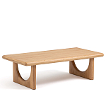 Стол журнальный из массива и шпона дуба Oak Essence Carden варинант исполнения - 1 | Loft Concept в Челябинске